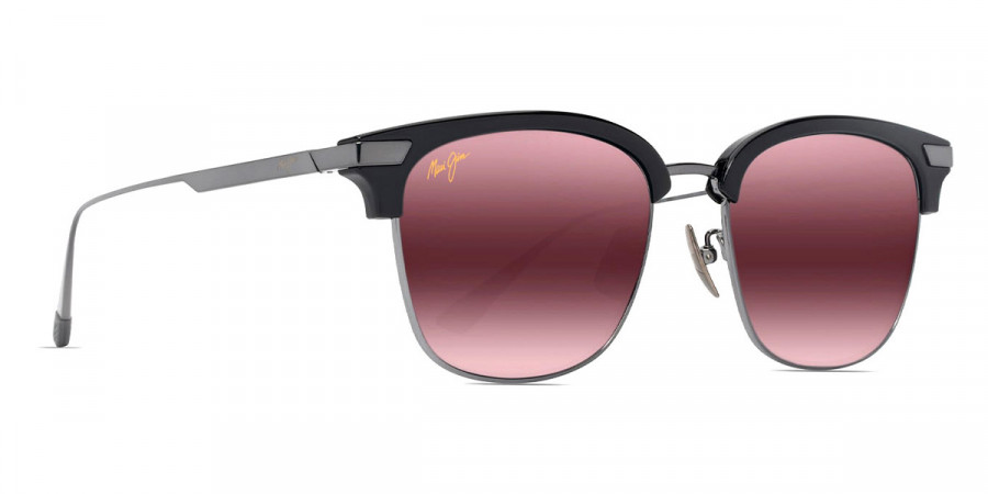 Color: Shiny Black with Dark Silver (MM629-016) - Maui Jim MJIMM629-01655