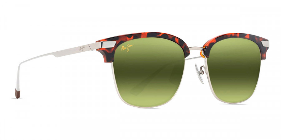 Color: Shiny Red Havana with Silver (MM629-020) - Maui Jim MJIMM629-02055