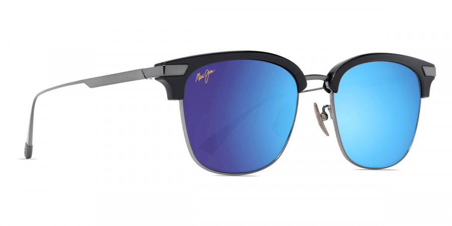 Color: Shiny Black with Dark Silver (MM629-022) - Maui Jim MJIMM629-02255