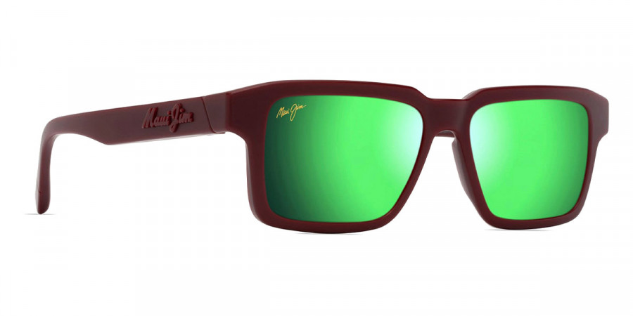 Color: Matte Burgundy (MM635-047) - Maui Jim MJIMM635-04753