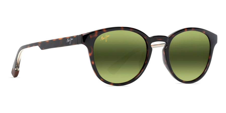 Color: Shiny Dark Havana with Trans Yellow (MM636-026) - Maui Jim MJIMM636-02650