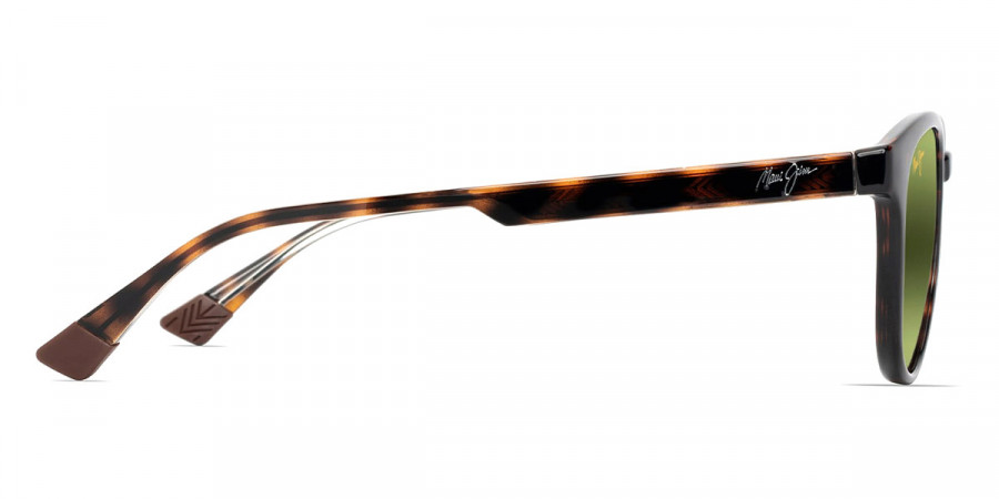 Color: Shiny Dark Havana with Trans Yellow (MM636-026) - Maui Jim MJIMM636-02650