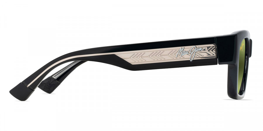 Color: Shiny Black with Trans Light Gray (MM642-029) - Maui Jim MJIMM642-02953