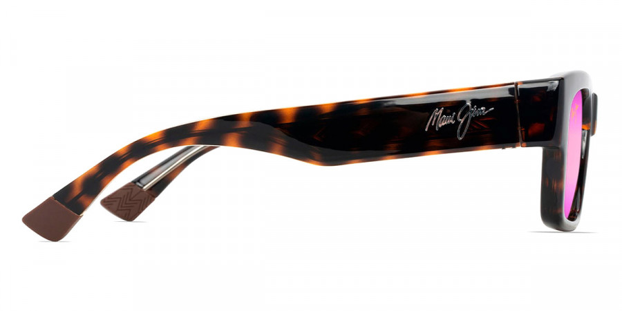 Color: Shiny Dark Havana with Trans Yellow (MM642-038) - Maui Jim MJIMM642-03853