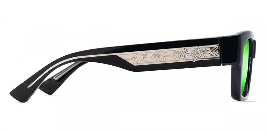 Color: Shiny Black with Trans Light Gray (MM642-045) - Maui Jim MJIMM642-04553