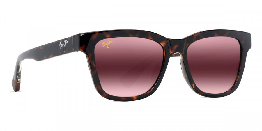 Color: Shiny Dark Havana with Trans Yellow (MM644-022) - Maui Jim MJIMM644-02252