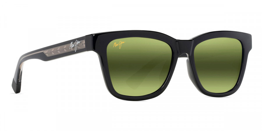 Color: Shiny Black with Trans Light Gray (MM644-025) - Maui Jim MJIMM644-02552