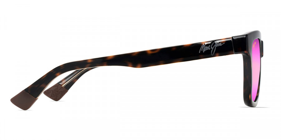 Color: Shiny Dark Havana with Trans Yellow (MM644-034) - Maui Jim MJIMM644-03452