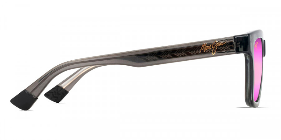 Color: Shiny Trans Dark Gray (MM644-036) - Maui Jim MJIMM644-03652