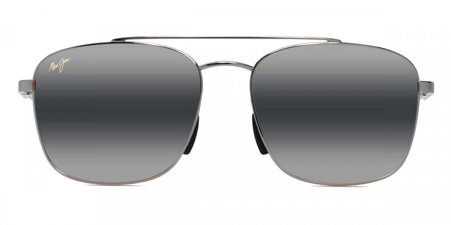 Maui Jim™ PĪWAI ASIAN FIT MM645-012 58 - Shiny Light Ruthenium