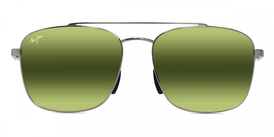 Maui Jim™ PĪWAI ASIAN FIT MM645-021 58 - Shiny Light Ruthenium