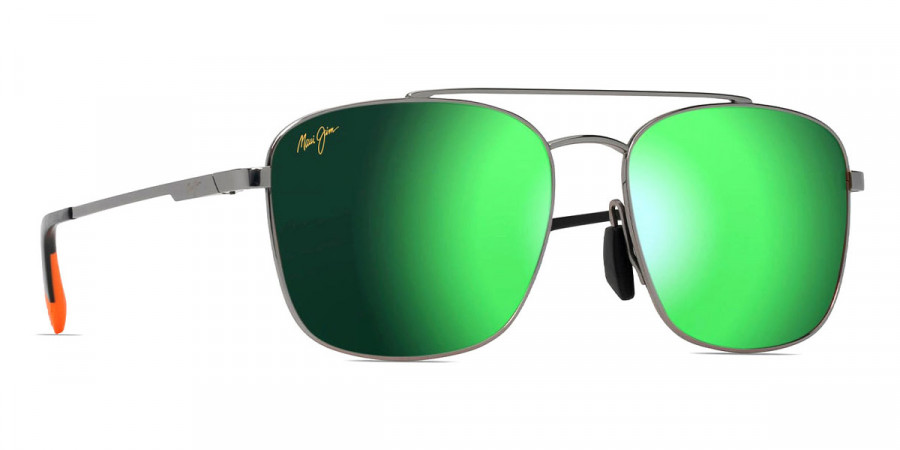 Color: Shiny Light Ruthenium (MM645-033) - Maui Jim MJIMM645-03358