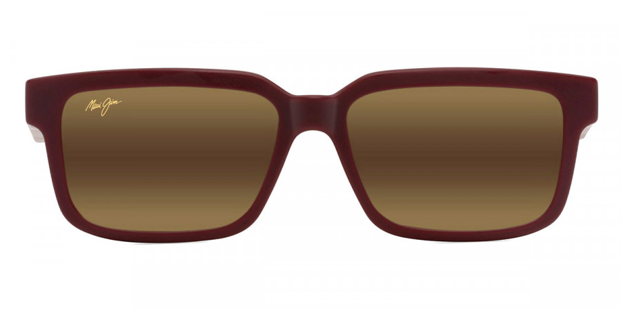 Maui Jim™ HIAPO ASIAN FIT MM655-019 56 - Matte Burgundy