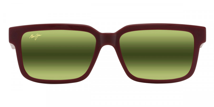 Maui Jim™ HIAPO ASIAN FIT MM655-027 56 - Matte Burgundy