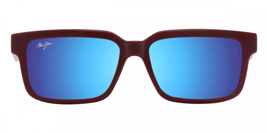 Maui Jim™ HIAPO ASIAN FIT MM655-031 56 - Matte Burgundy