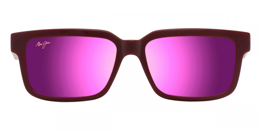 Maui Jim™ HIAPO ASIAN FIT MM655-035 56 - Matte Burgundy