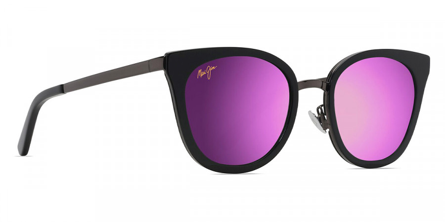 Color: Black Gloss with Dark Gunmetal (MM870-038) - Maui Jim MJIMM870-03850.5