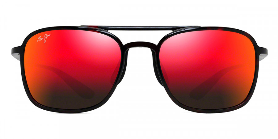 Maui Jim™ KEOKEA RM447-04T 55 - Red and Black Tortoise