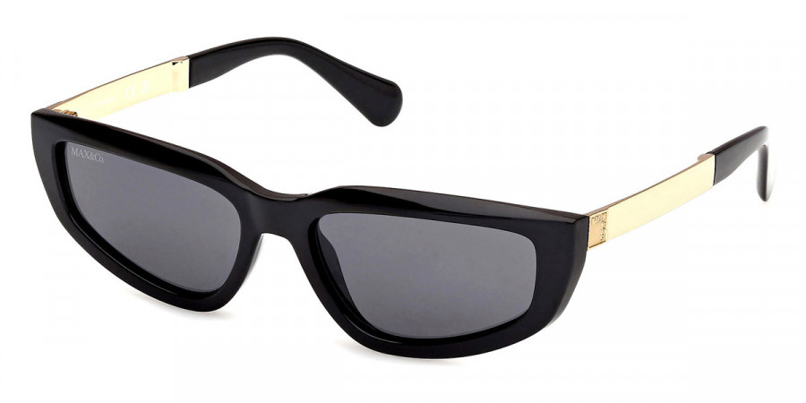 Color: Shiny Black/Shiny Deep Gold (01A) - Max&Co MO012501A56