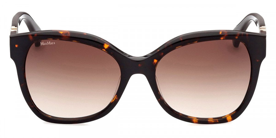 Max Mara™ EMME3 MM0014 52F 56 - Dark Havana/Shiny Dark Brown