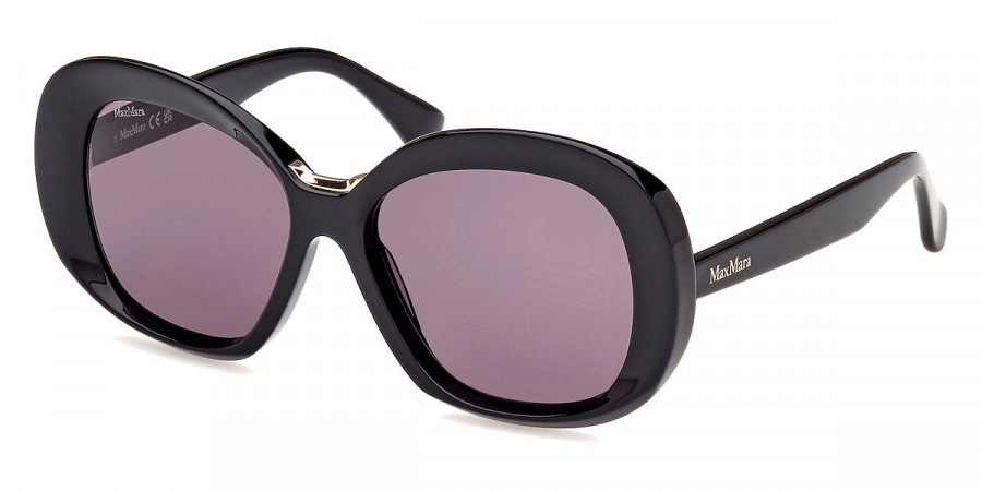 Color: Shiny Black (01A) - Max Mara MM008701A55