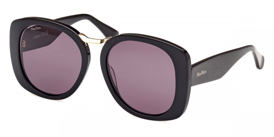 Color: Shiny Black (01A) - Max Mara MM009201A55