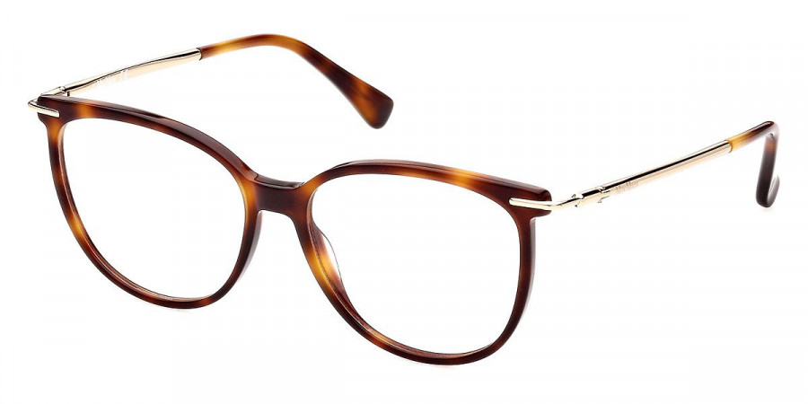 Color: Dark Havana/Shiny Pale Gold (052) - Max Mara MM505005254