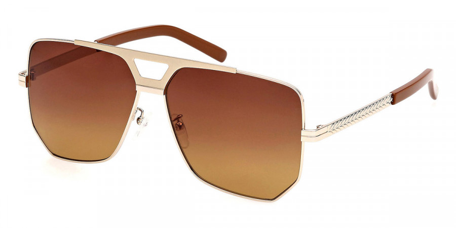 Color: Shiny Pale Gold/Shiny Light Brown (32F) - MCM MW0023-H32F59