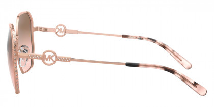 Michael Kors™ Santorini MK1074B 110811 57 Rose Gold Sunglasses