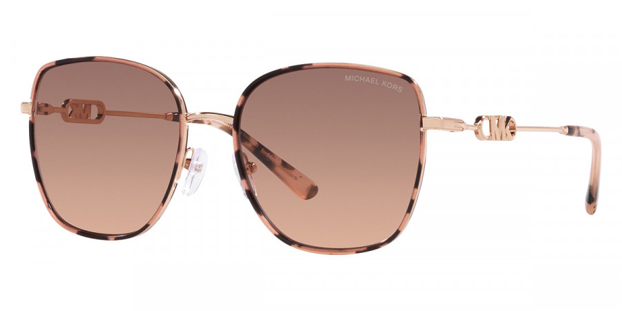 Color: Rose Gold/Pink Tortoise (110813) - Michael Kors MK1129J11081356