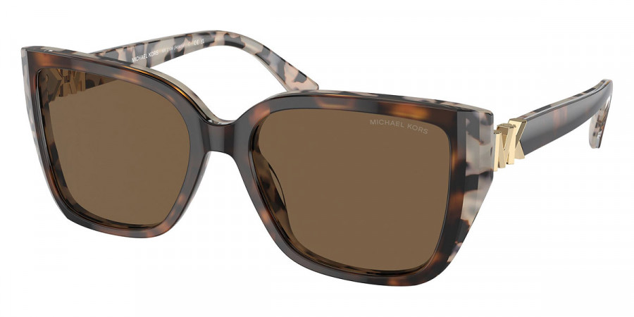 Color: Bi Layer Dark/Cream Tortoise (395173) - Michael Kors MK219939517355