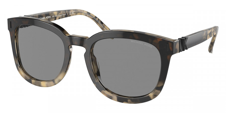 Michael Kors™ Grand Teton MK2203 39423F 54 - Black Gray Gradient Tortoise