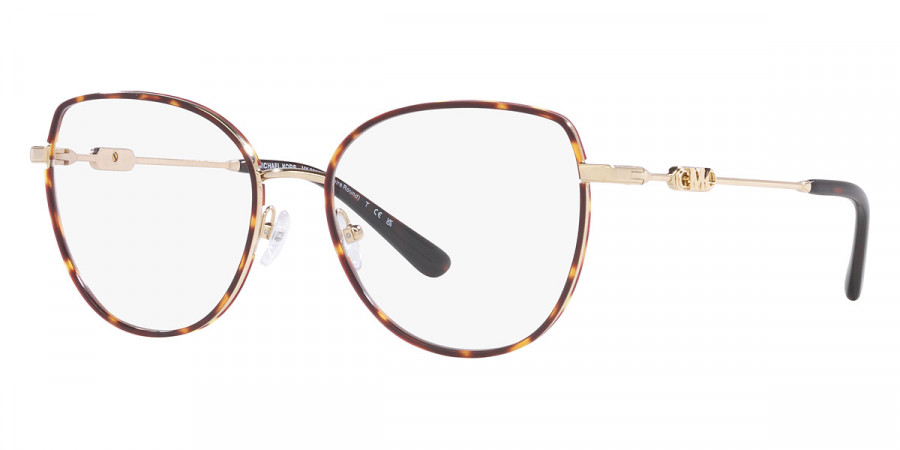 Color: Light Gold/Dark Tortoise (1016) - Michael Kors MK3066J101653