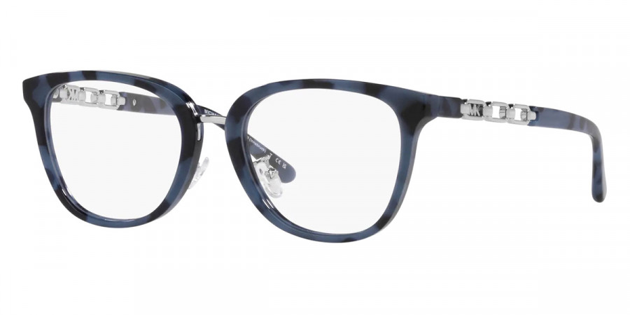 Color: Blue Tortoise (3333) - Michael Kors MK4099333352