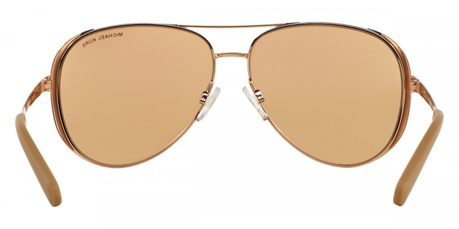 Michael Kors Chelsea MK5004 1017R1 59 Rose Gold Taupe Sunglasses