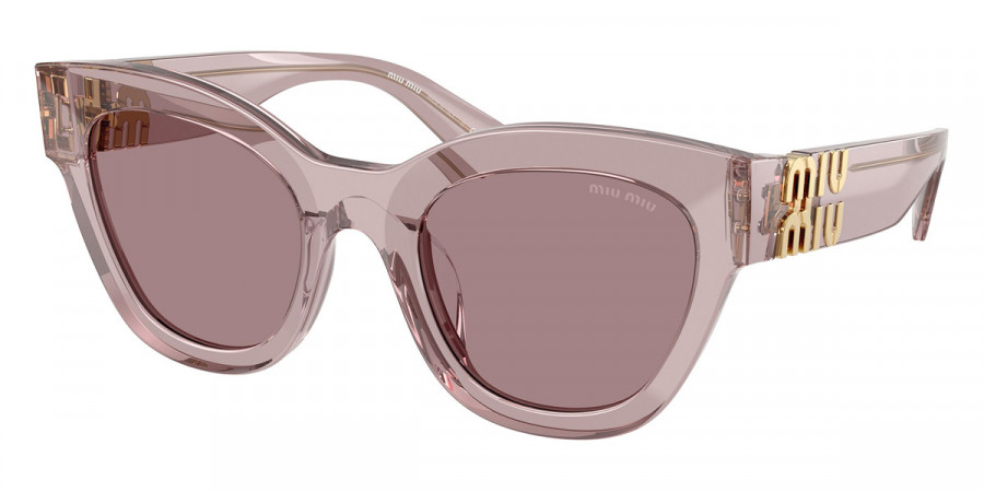 Miu Miu™ MU 01YS 12W20I 51 - Transparent Mauve