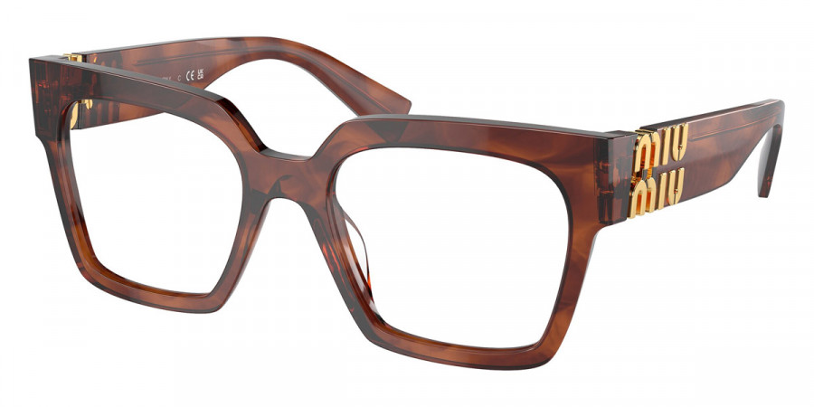 Miu Miu MU 04UV 11Q1O1 52 - Stripped Tobacco