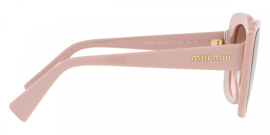 Color: Top Transparent Pink On Pink (03T0A6) - Miu Miu MU06XSA03T0A659
