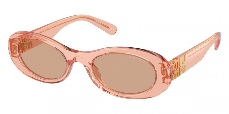 Miu Miu MU 06ZS 13T1P1 50 - Noisette Transparent