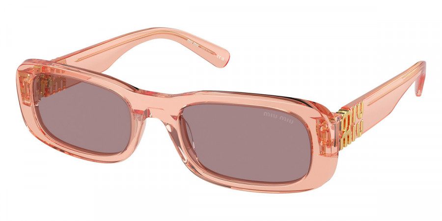 Miu Miu MU 08ZS 13T06I 53 - Noisette Transparent