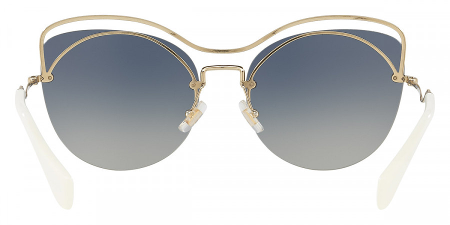 Color: Blue/Pale Gold (UE63A0) - Miu Miu MU50TSUE63A060