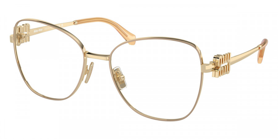 Miu Miu™ MU 50XV 14M1O1 54 - Beige/Pale Gold