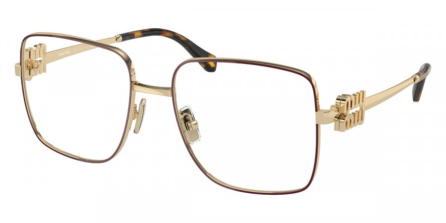 Miu Miu™ MU 51XV 09X1O1 54 - Bordeaux/Pale Oro