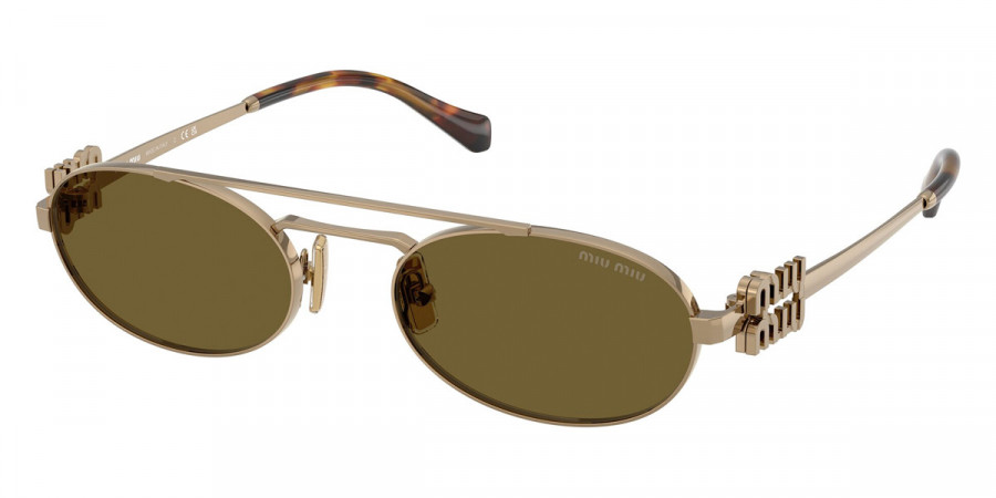 Miu Miu MU 54ZS 7OE09Z 53 - Brass Gold