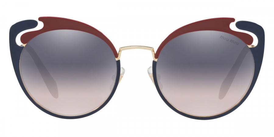 Miu Miu™ Core Collection MU 57TS HB5GR0 54 - Pale Gold/Garnet/Blue