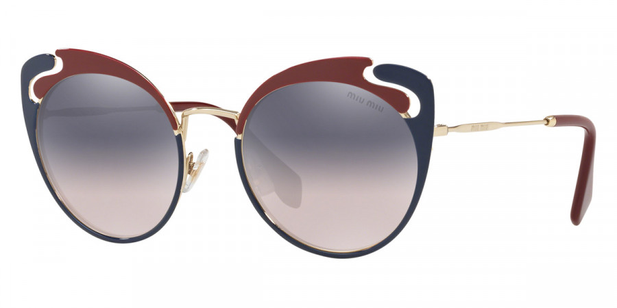 Color: Pale Gold/Garnet/Blue (HB5GR0) - Miu Miu MU57TSHB5GR054