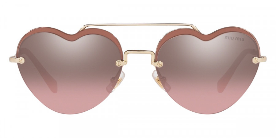 Miu Miu™ Core Collection MU 62US ZVN7L1 58 - Pale Gold