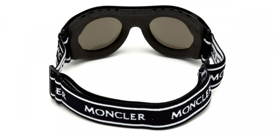 Color: Shiny Black (01C) - Moncler ML0051Mask01C55