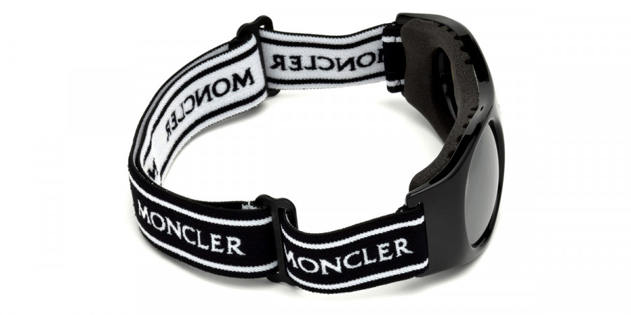 Color: Shiny Black (01C) - Moncler ML0051Mask01C55