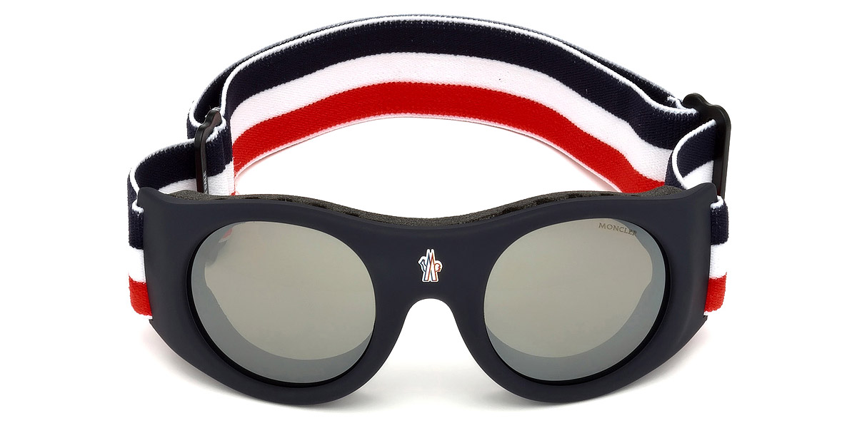 MONCLER - Ski Mask-Goggles 'ML0051' /Matte black